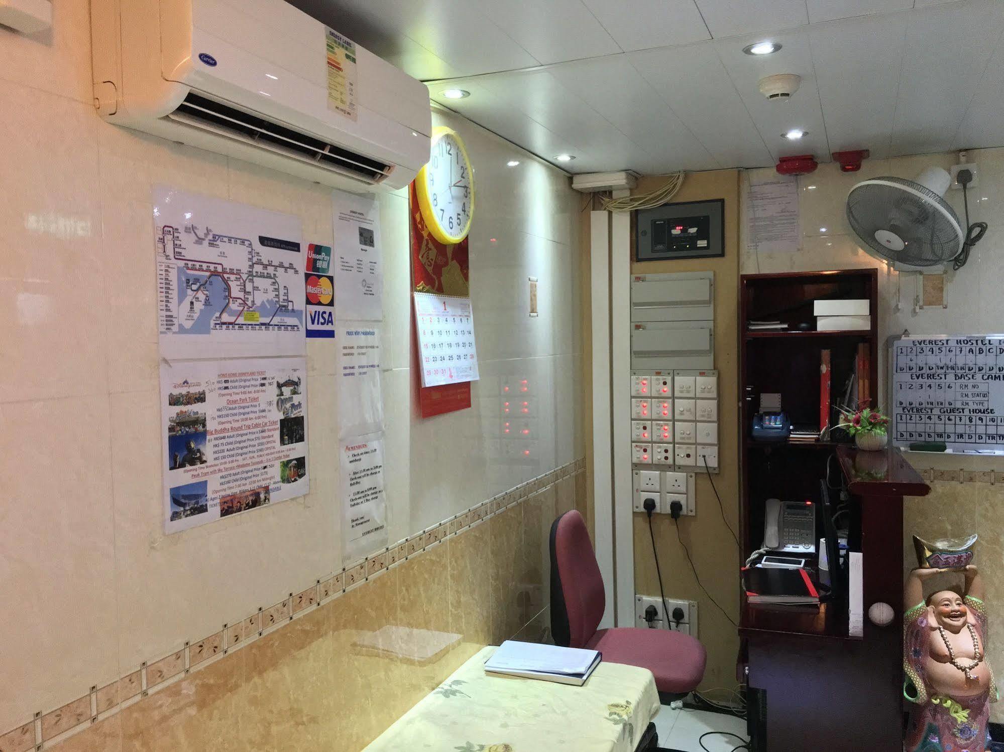 Everest Hostel Hong Kong Extérieur photo